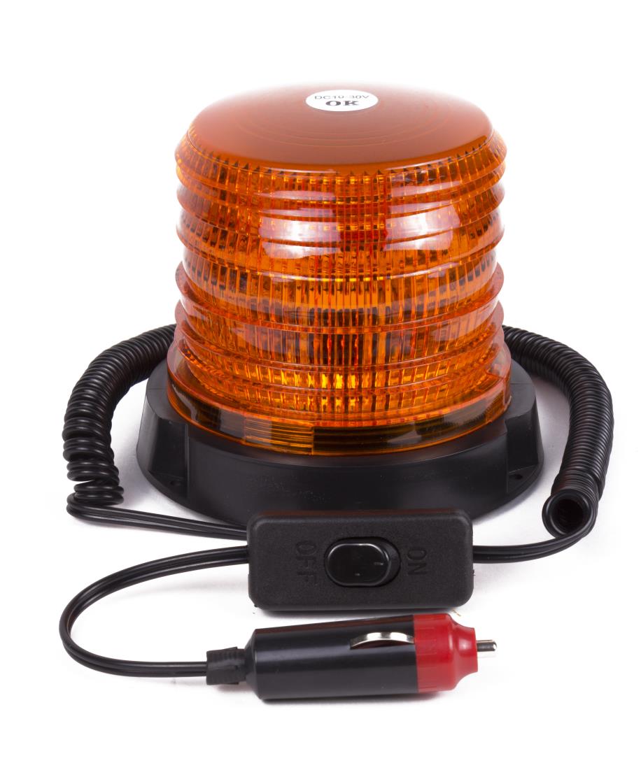 Balise de sécurité LED orange 12V