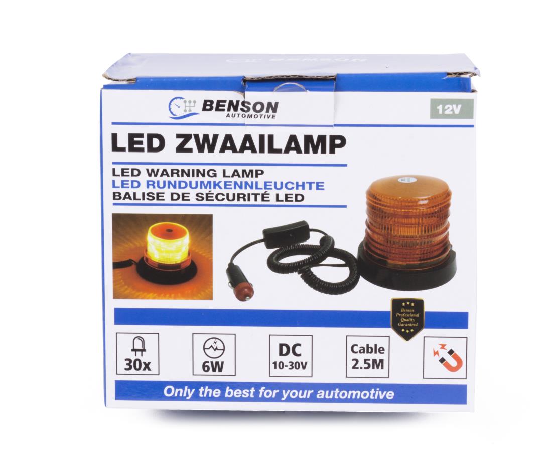 Balise de sécurité LED orange 12V
