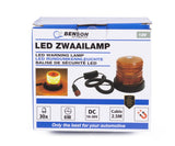 Balise de sécurité LED orange 12V