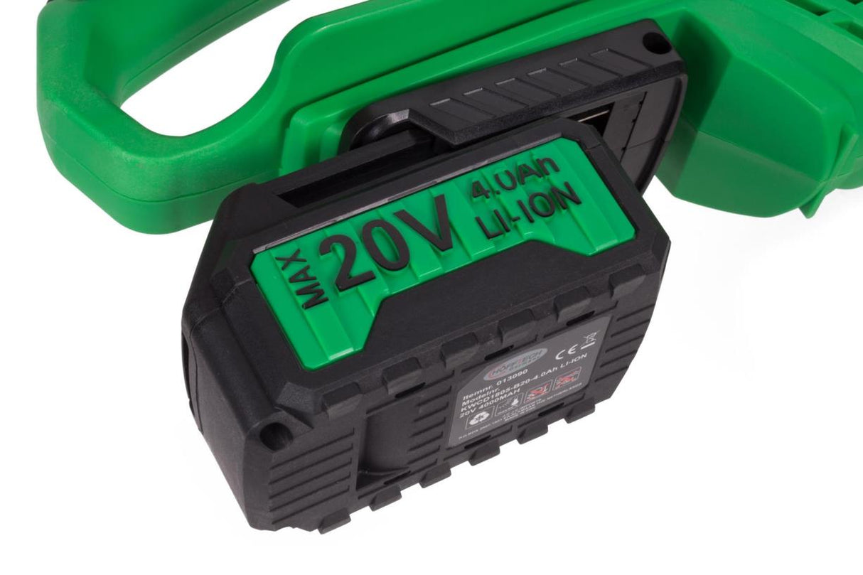 Cordless chain saw 20V 4000 mAh