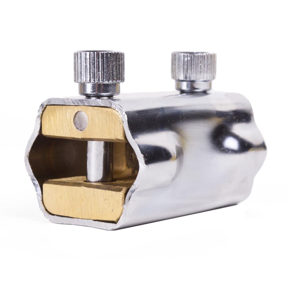 Lock GAD-star with 2 pins 10 mm brass