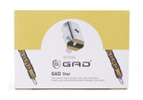 Lock GAD-star with 2 pins 10 mm brass