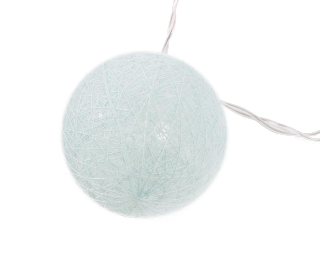 LED cotton ball string lights LED 10 pcs 1.52 m 2xaa