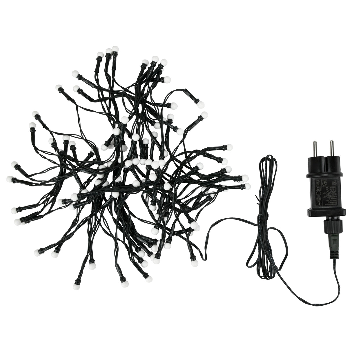 LED-Deko-Lichtschnur, Kugelfarbe, 100 LEDs, 9,3 mtr