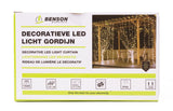 LED decorative light curtain 154 LED 11 strings IP44