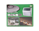 LED wandlamp solar RVS 1.2V 400 mAh 2 dlg
