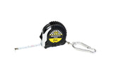 Taschenbandmass Gummi mit Karabinerhaken 2 m x 6 mm