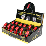 Measuring tape rubber with carabine hook 2 m x 6 mm
