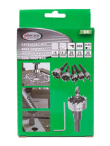 Hole saw set HSS 10 pcs 16-30 mm profi