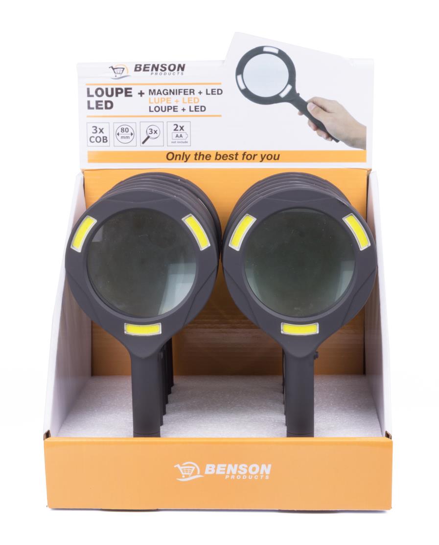 Loupe 3 x COB LED display