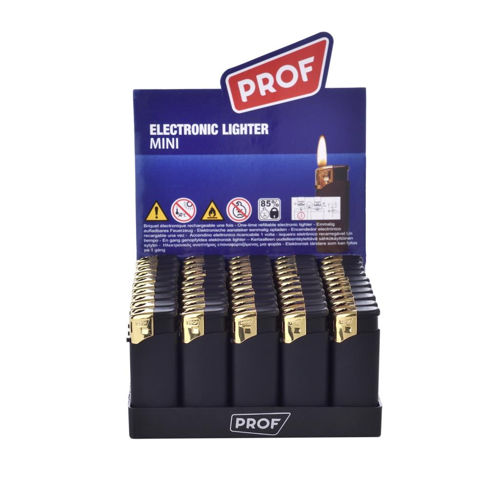 Aansteker mini black rubber