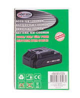 Battery 16V 1300 mAh li-ion for 011613