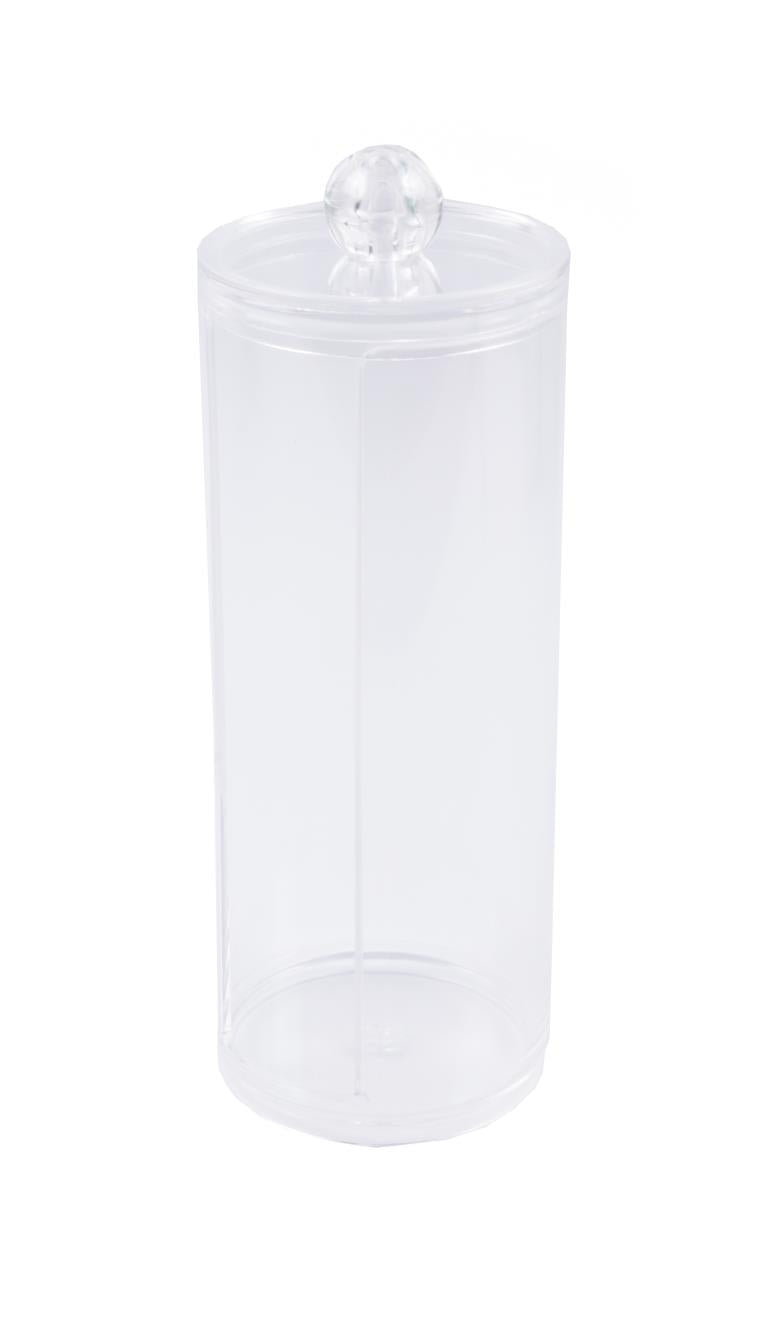 Cotton pads organizer transparent