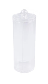Cotton pads organizer transparent