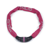 Xolid chain combination lock 6 x 900 mm pink