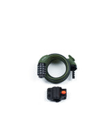 Serrure à combinaison de câble Xolid 12 x 1200 mm vert armée