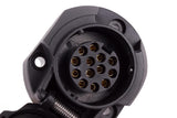 Connector 13-pole counter plastic