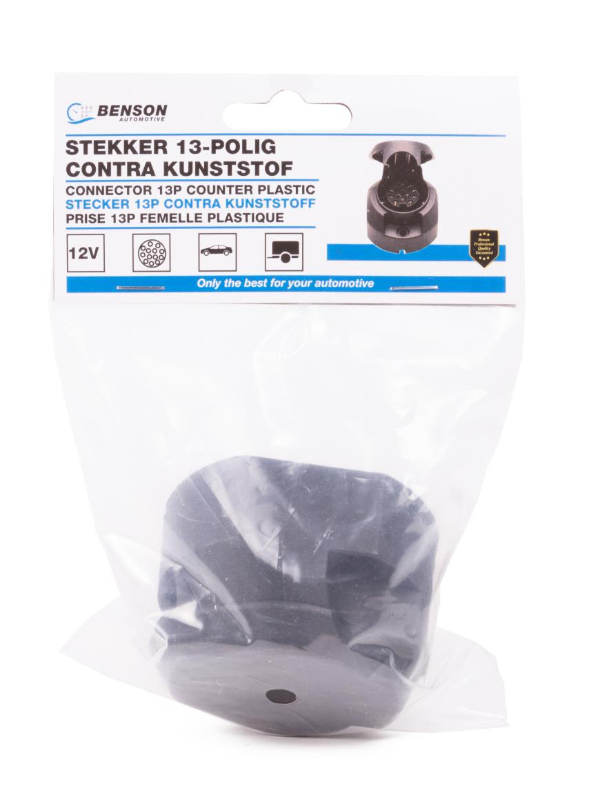 Connector 13-pole counter plastic