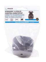 Connector 13-pole counter plastic