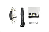 Bicycle repair set in bag
