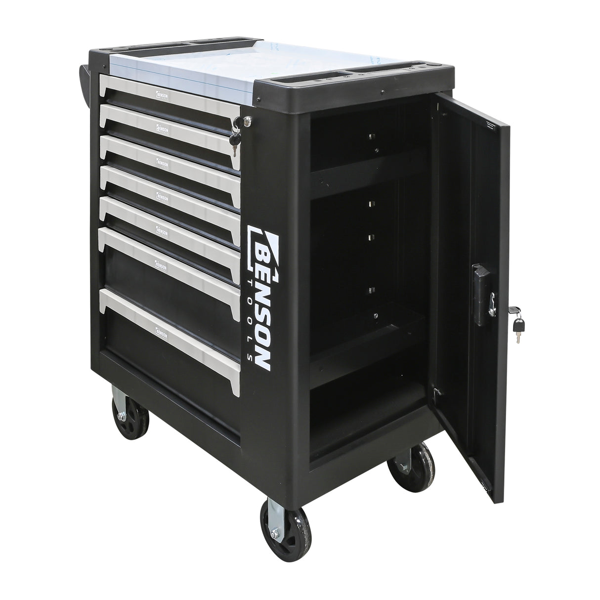 Tool trolley 7 drawers 250 pcs
