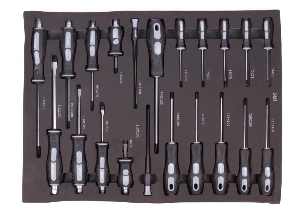 Tool trolley 7 drawers 250 pcs