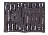 Tool trolley 7 drawers 250 pcs
