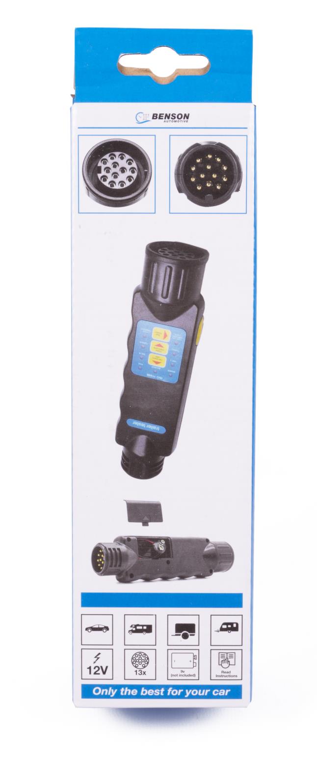 Trailer connection tester 13-pole