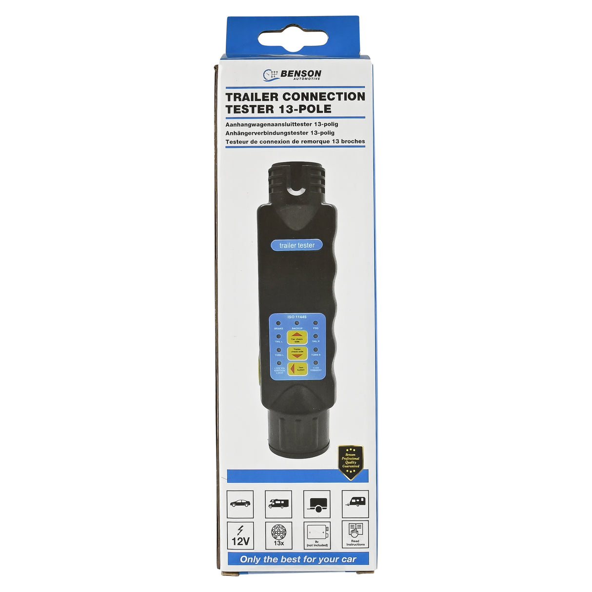 Trailer connection tester 13-pole