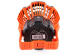 Ventilator met LED lamp 2-in-1 oplaadbaar