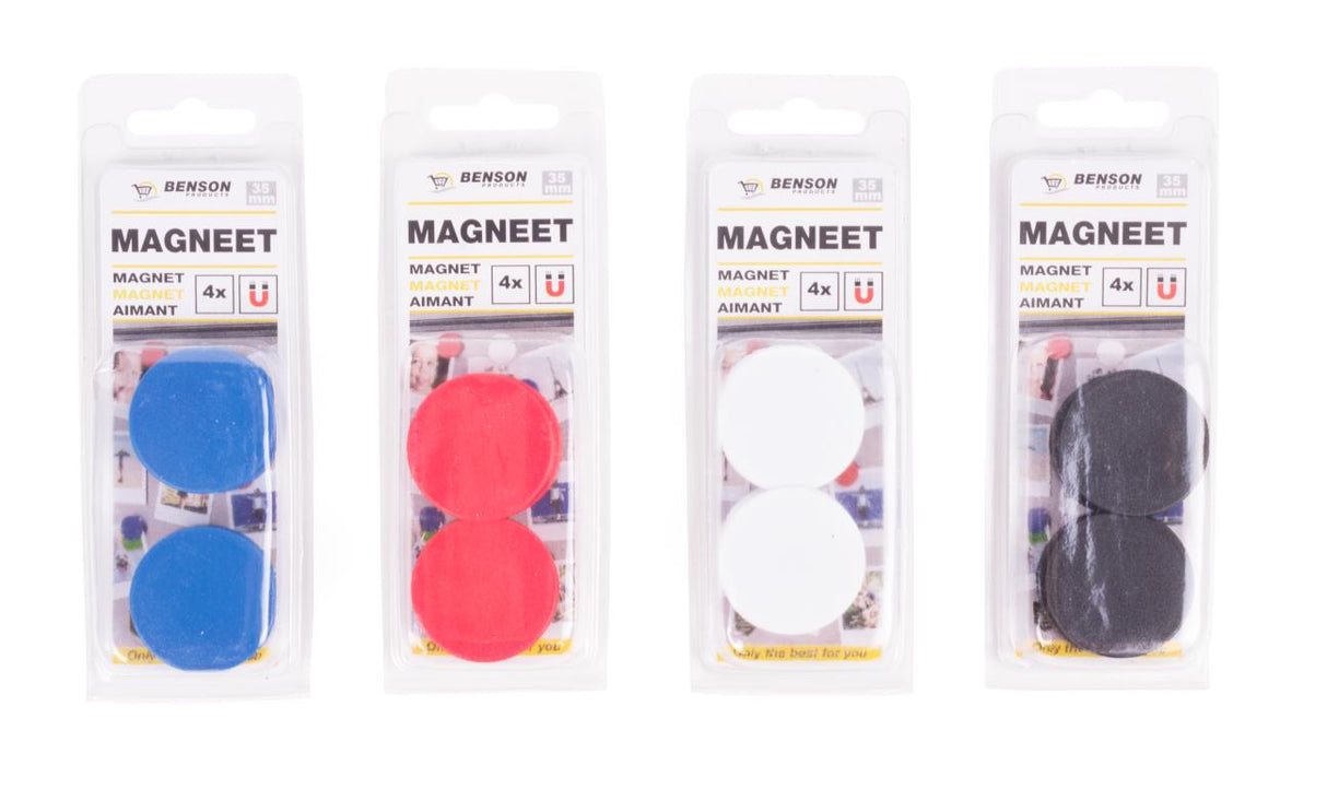 Magnet 35 mm 4 pcs mix