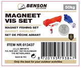 Magneet vis set 50 kg