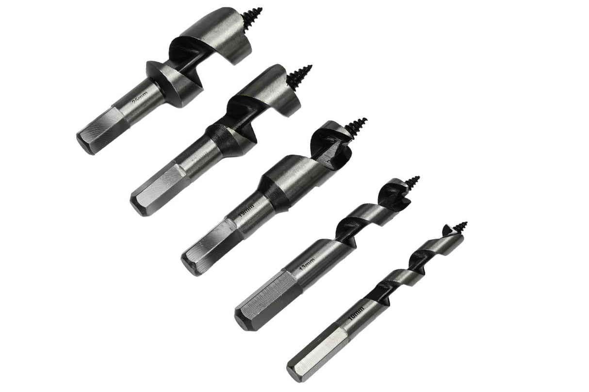Boorset 5 dlg slangenboor 100 mm