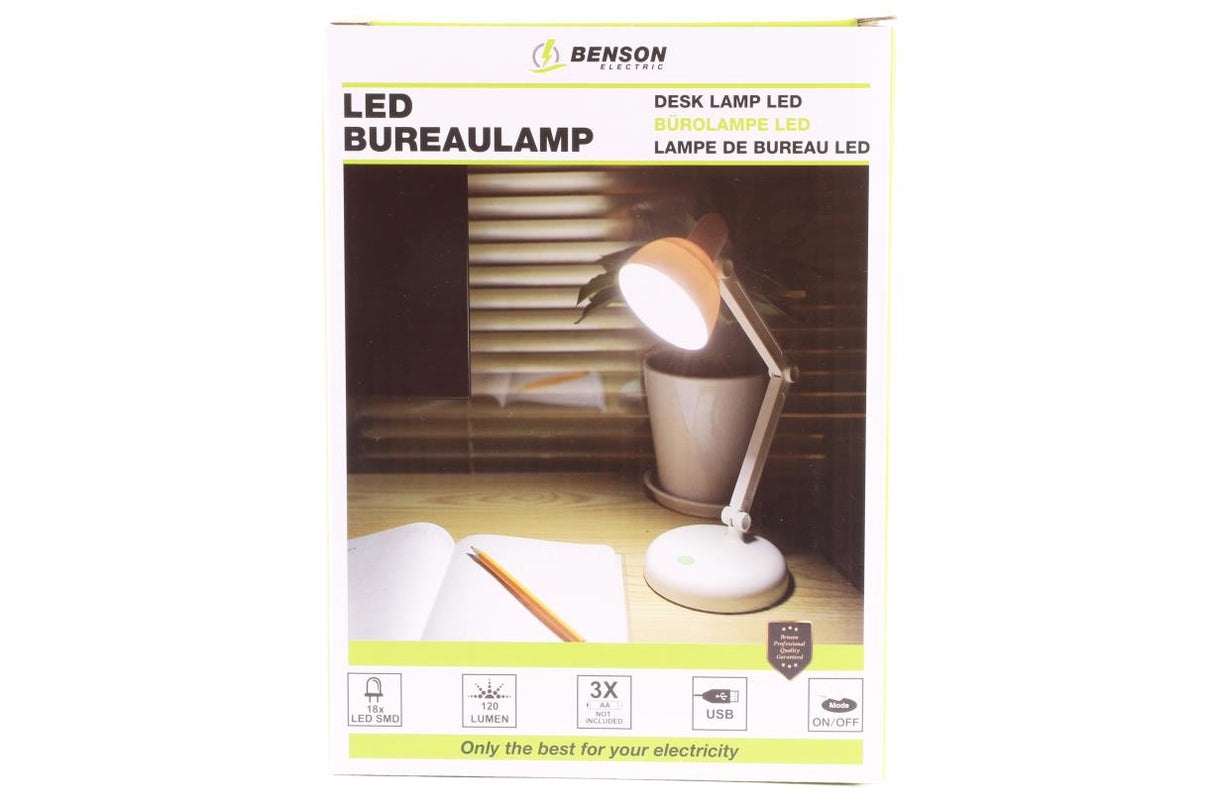 Lampe de bureau LED pliable sans fil