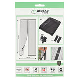 Hordeur vliegengordijn magnetisch 100 x 210 cm
