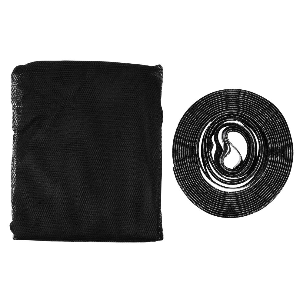 Insect screen for window 130 x 150 cm black