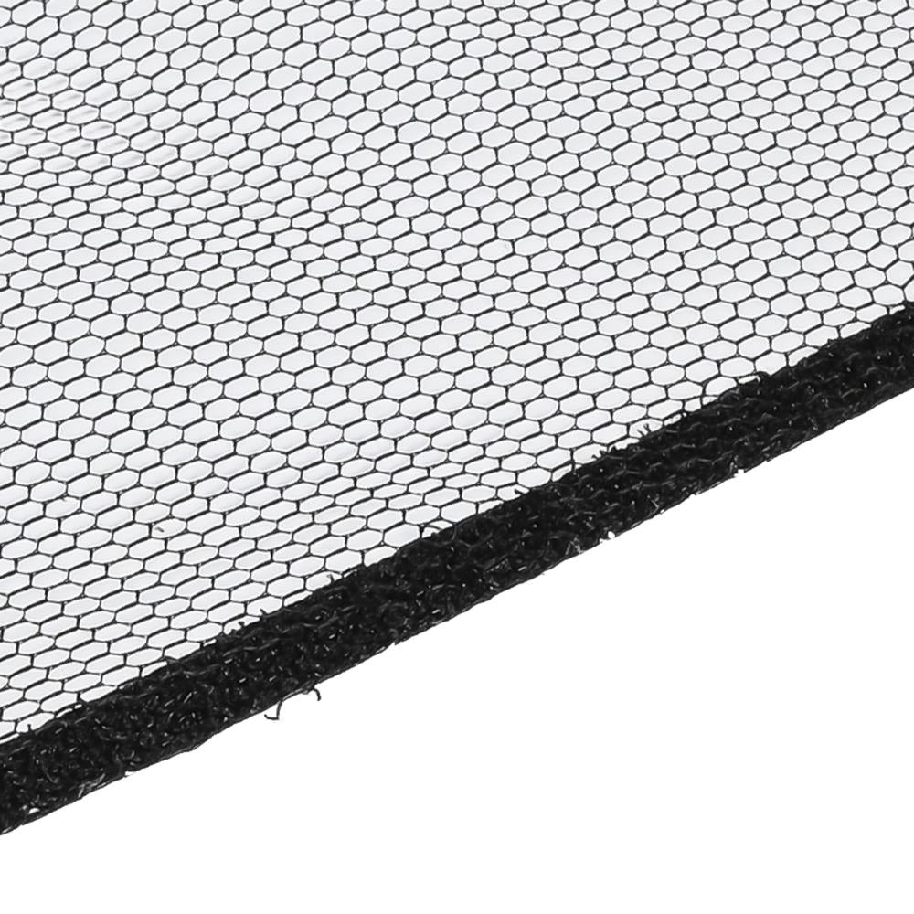 Insect screen for window 130 x 150 cm black