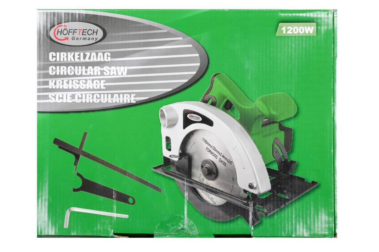 Cirkelzaag 1200W ø185 mm
