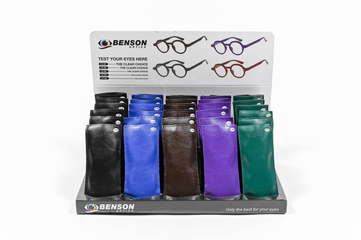 Lesebrille Rome + Etui Mix Display