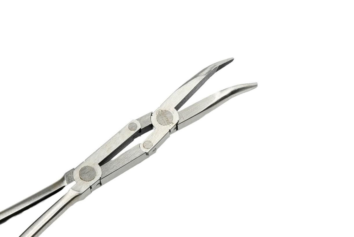 Long nose pliers double joint 45° 330 mm 13"