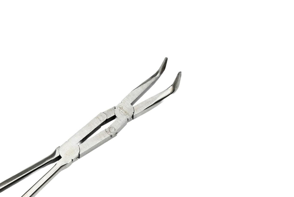 Long nose pliers double joint 90° 330 mm 13"