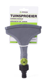 Garden nozzle flat