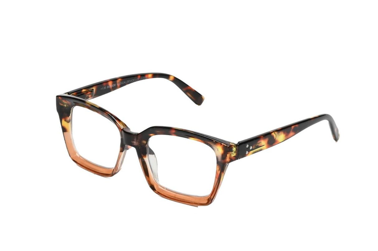 Lesebrille Rio demi braun display