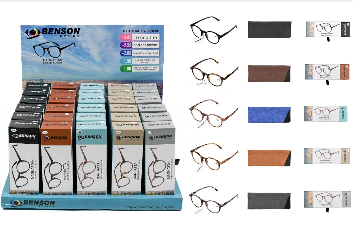 Lesebrille Manhattan Display