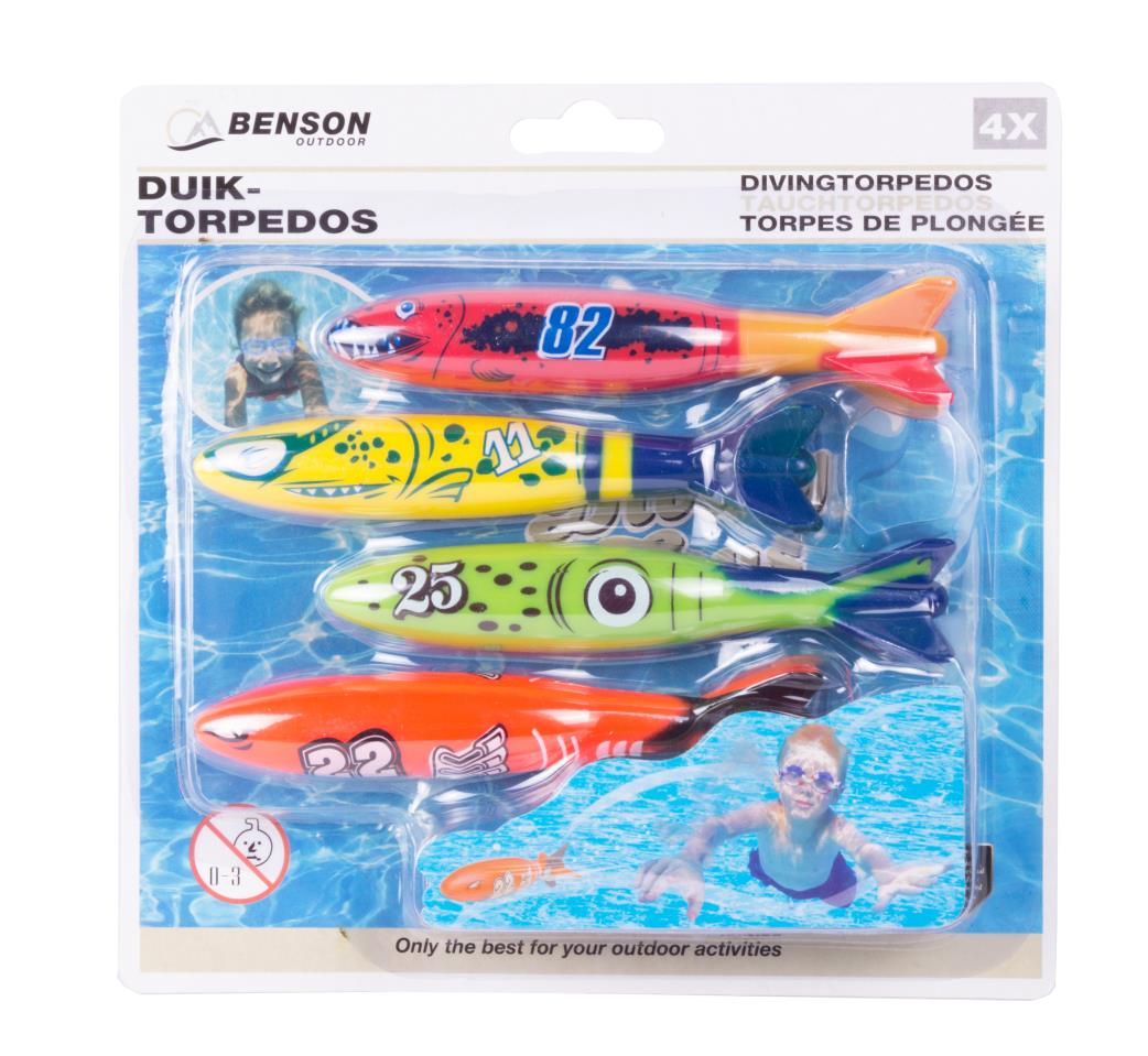 Duikspeelgoed torpedos