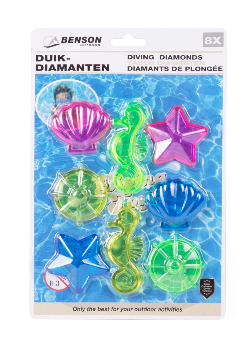 Duikspeelgoed diamanten