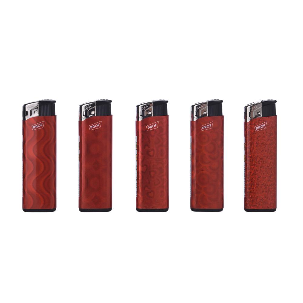 Aansteker shiny red