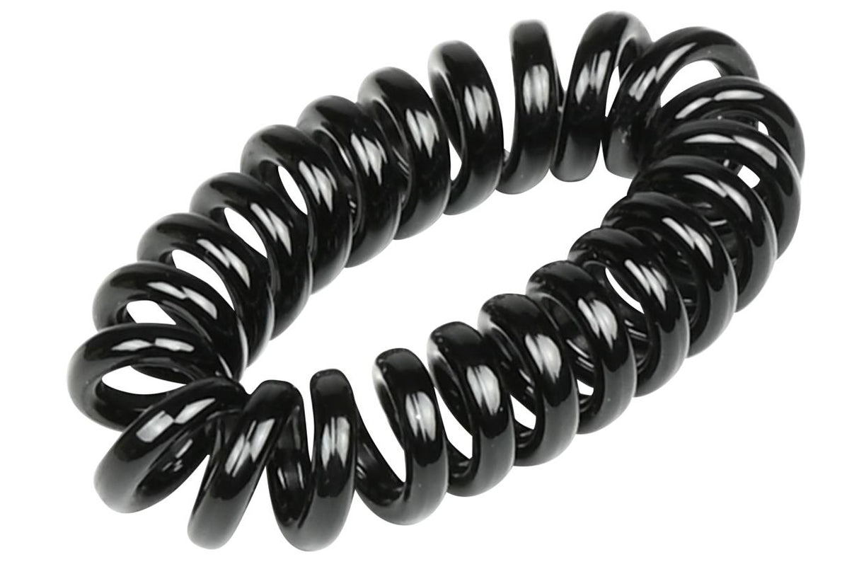Hair bands wire 8 pcs black