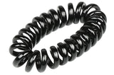Hair bands wire 8 pcs black