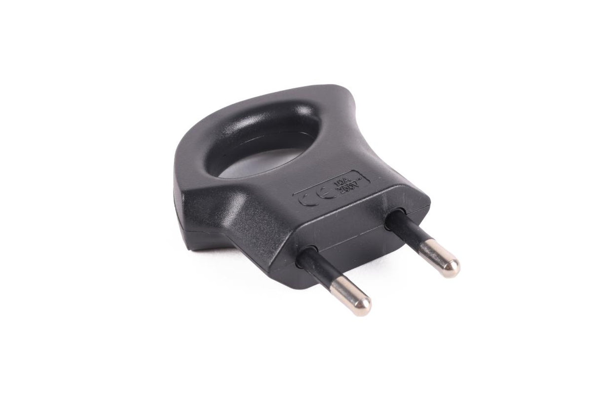 Stekker P grip zwart